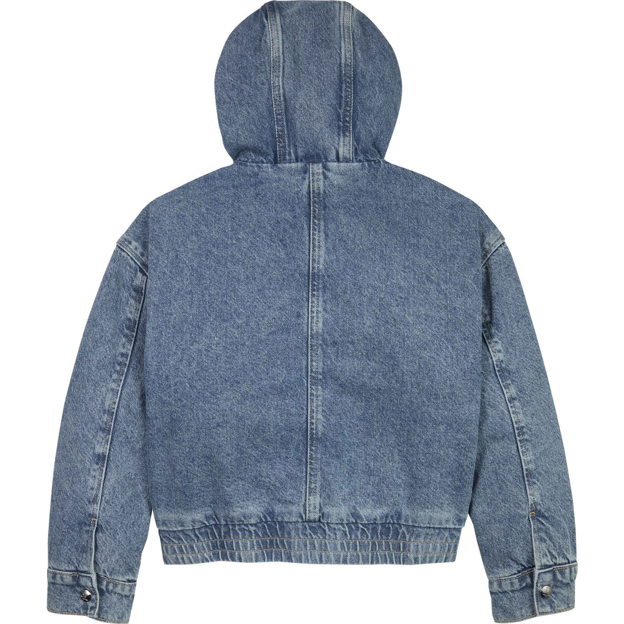 Calvin Klein Modern Blue Cf Denim Hooded Jakke