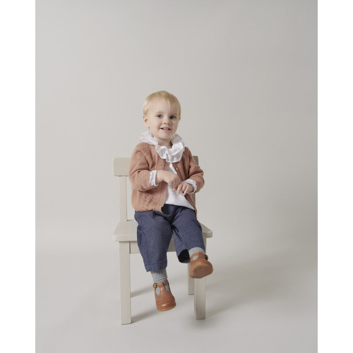 MarMar Modal Mix Rose Brown Totti Strik Cardigan