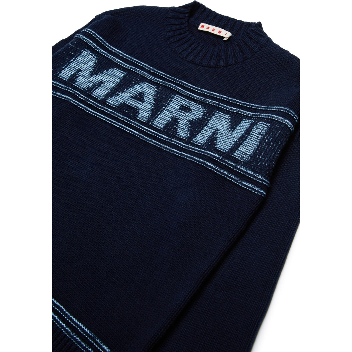 Marni Blue Navy Strik