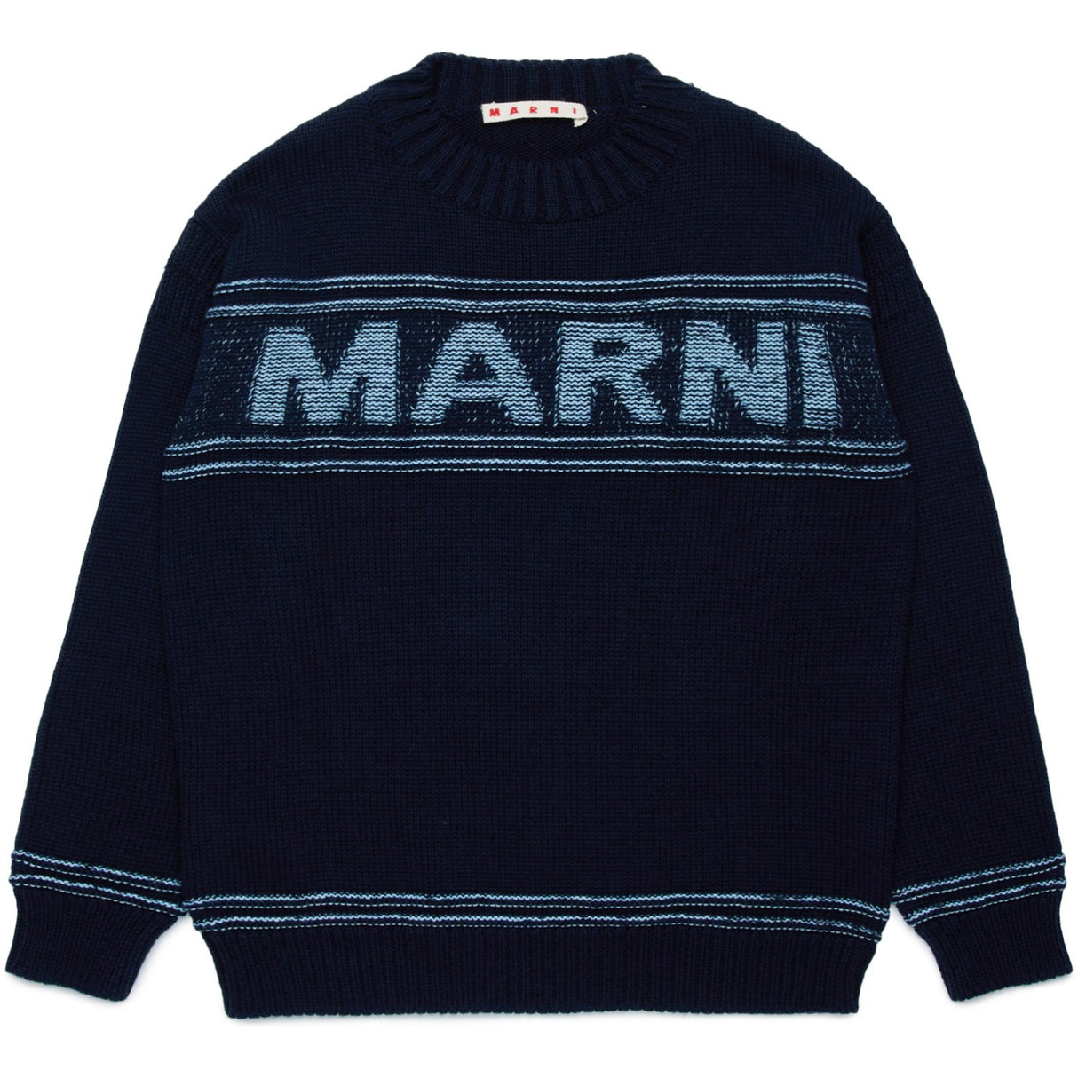 Marni Blue Navy Strik