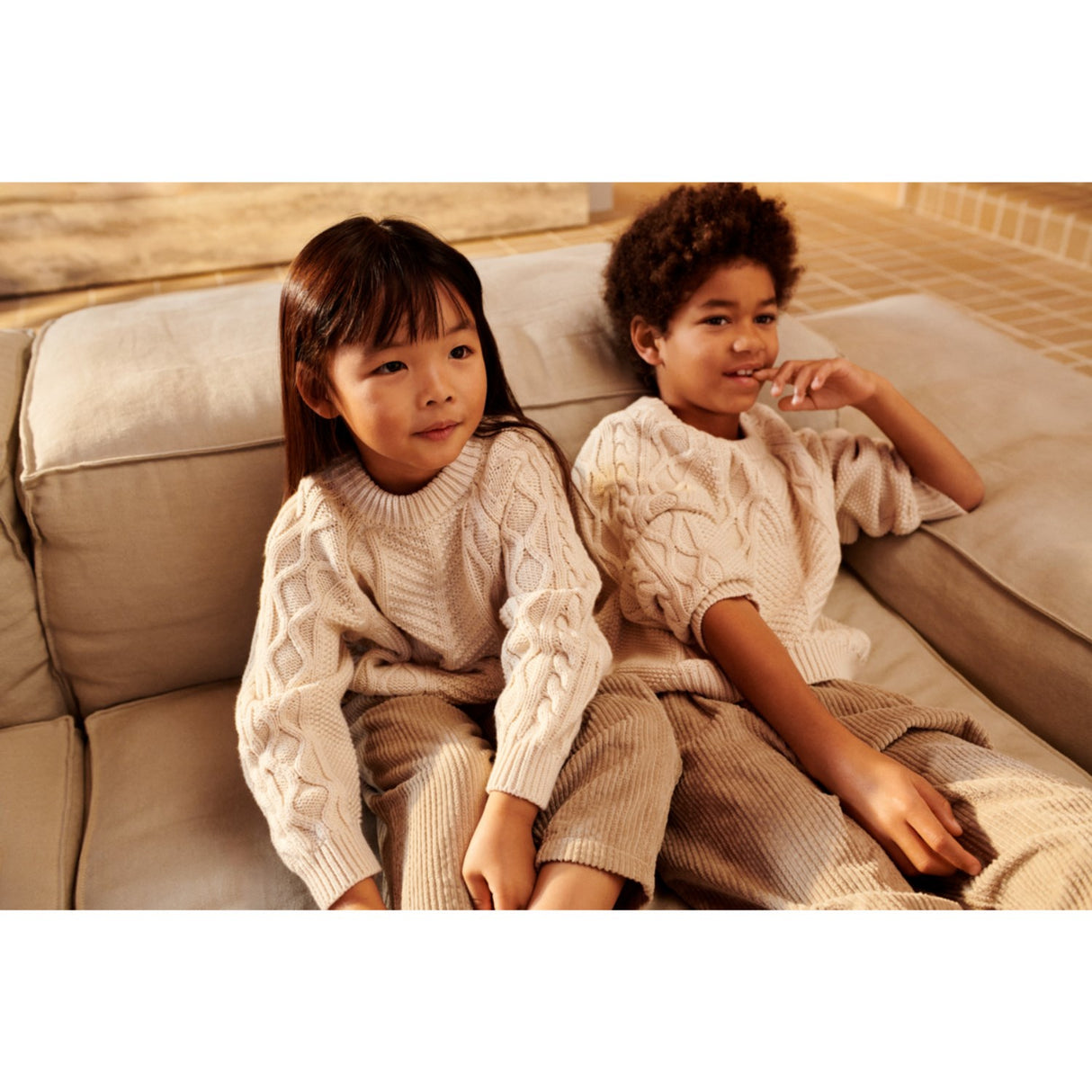 LIEWOOD Sandy Melange Callio Strik Jumper