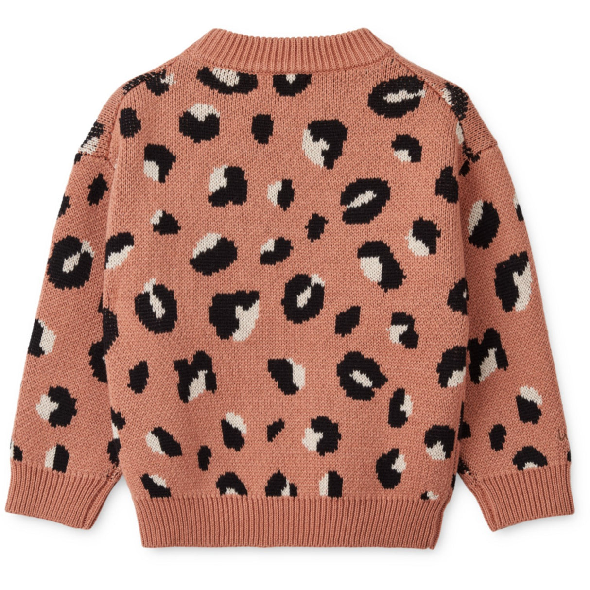 LIEWOOD Wild Leo / Tuscany Rose Orlane Intarsia Strik Jumper