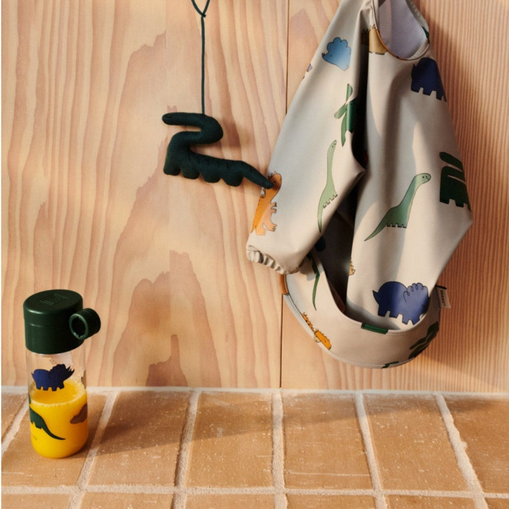 LIEWOOD Dinosaurs / Mist Merle Printed Forklæde