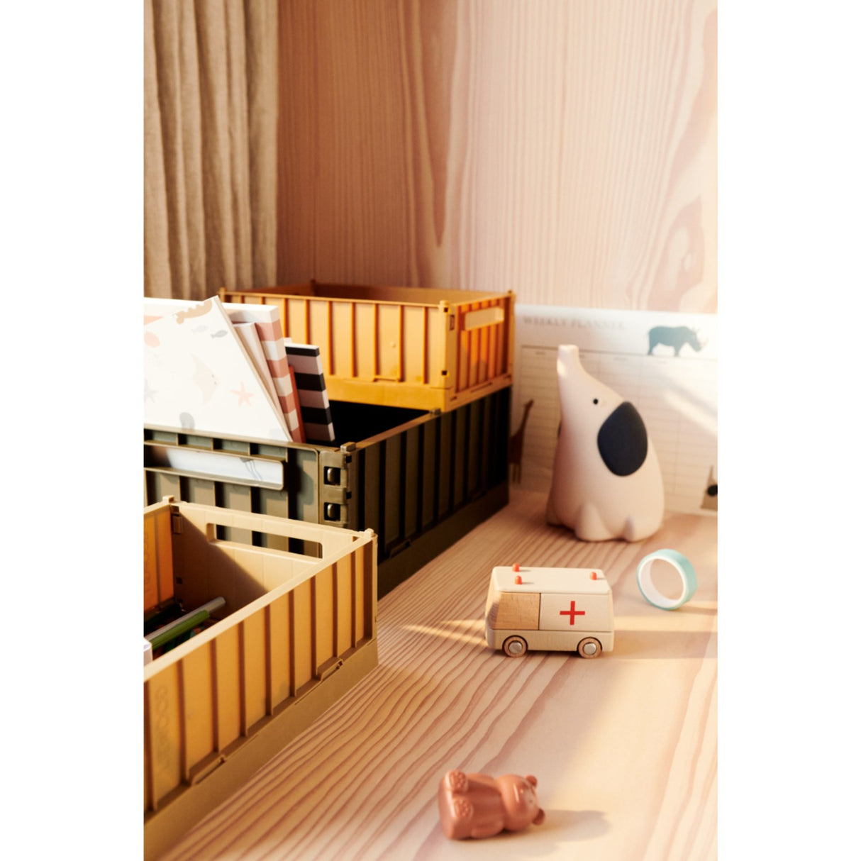 LIEWOOD Elephant / Sandy Mix Winston Elephant Natlampe