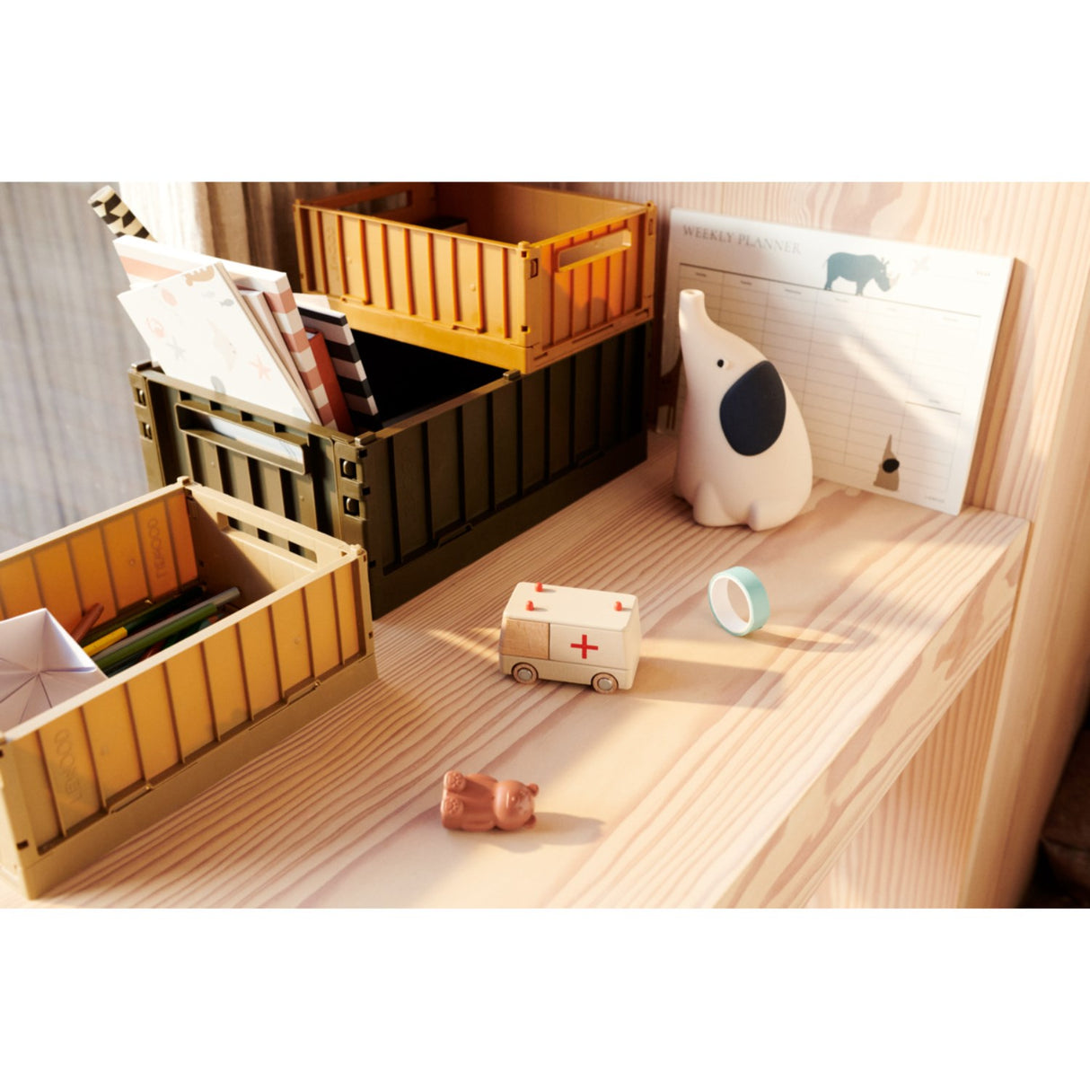 LIEWOOD Elephant / Sandy Mix Winston Elephant Natlampe