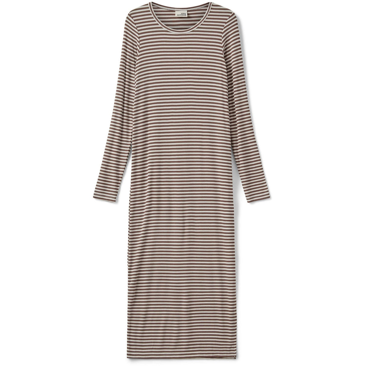 Sofie Schnoor Brown Striped Kjole