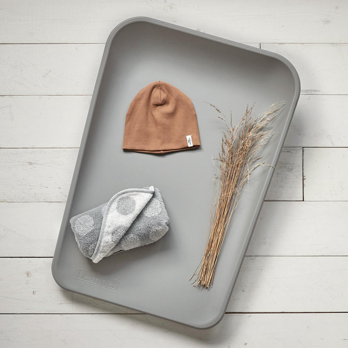 Leander Matty Puslepude Pearl Grey