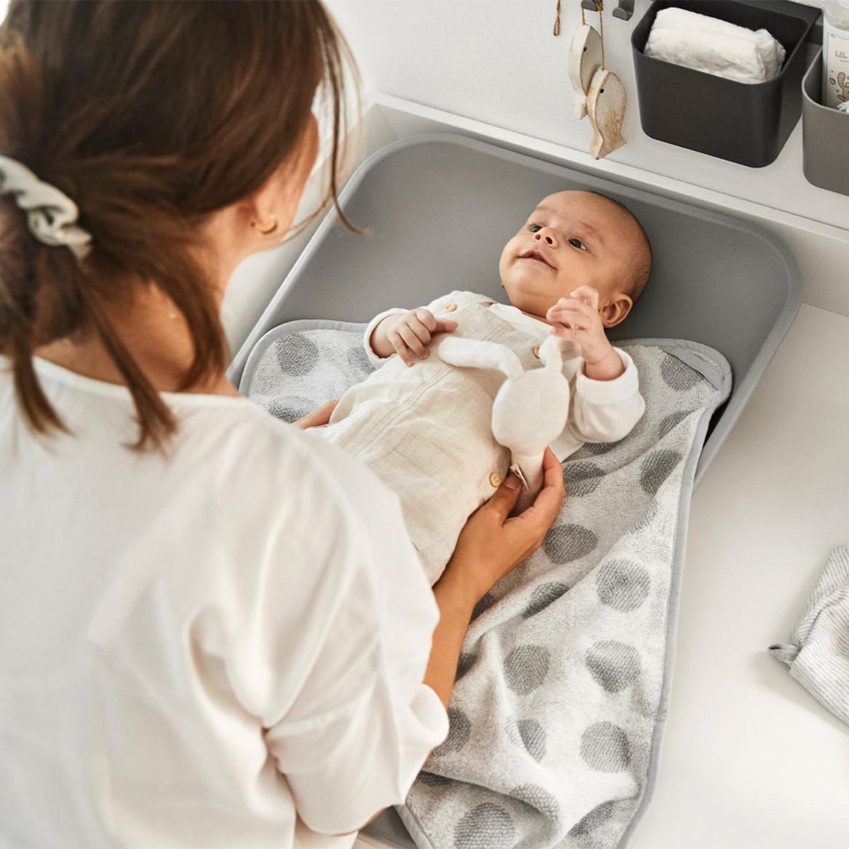 Leander Matty Puslepude Pearl Grey