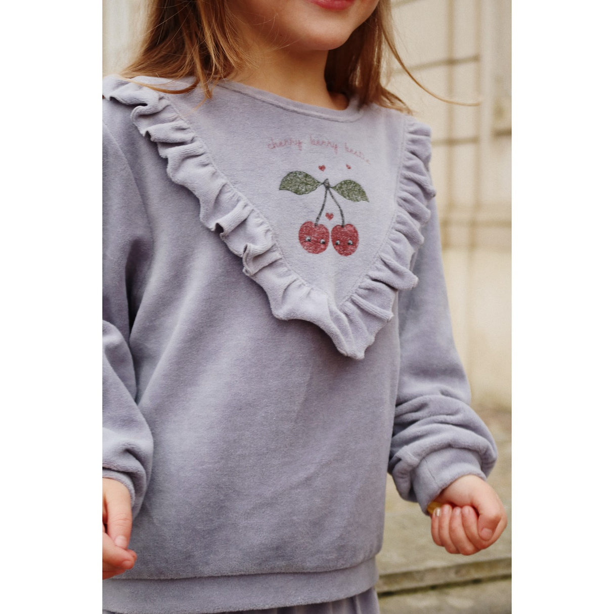 Konges Sløjd Tradewinds Wally Frill Sweatshirt GOTS