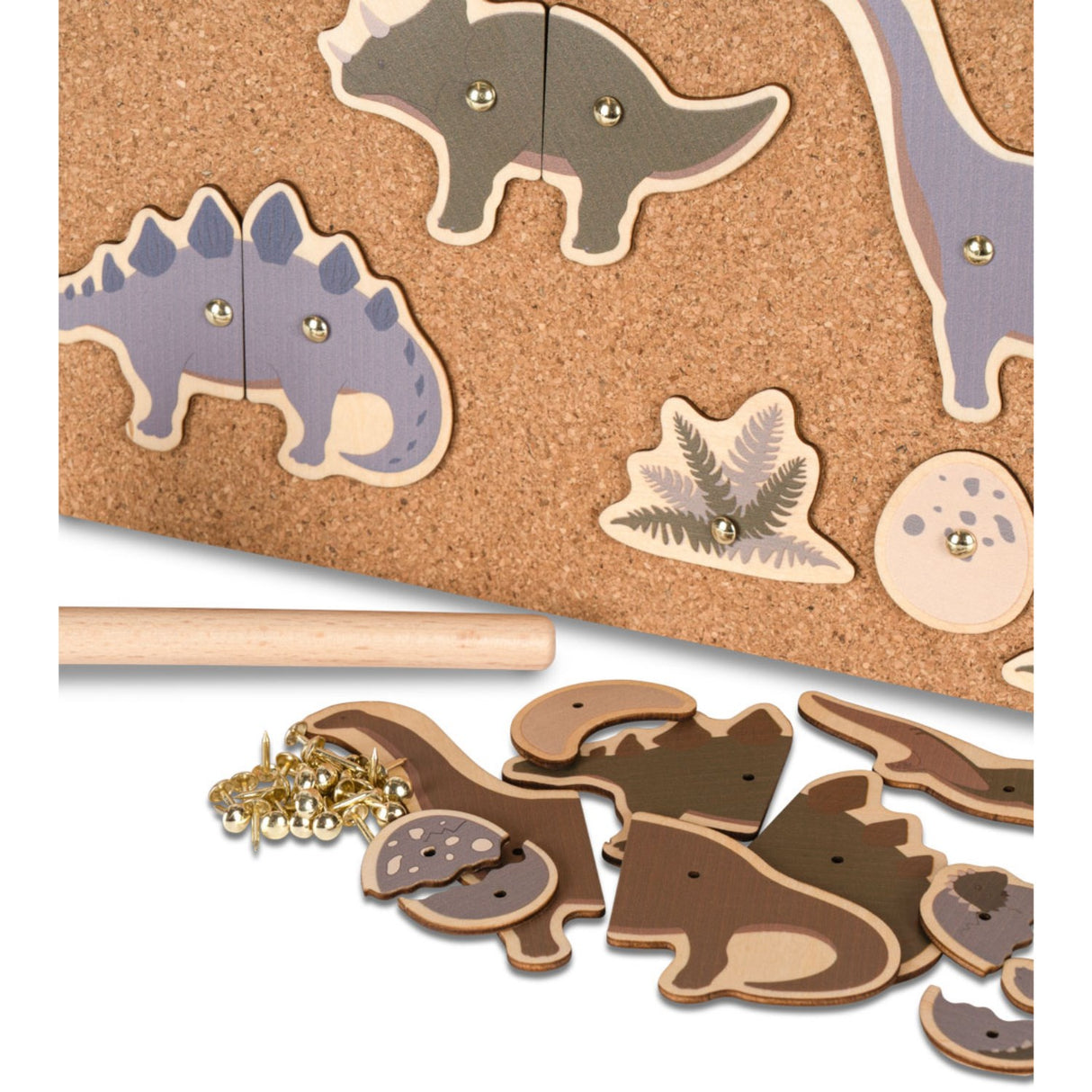 Konges Sløjd Dino Cork Hammer Spil Dino Fsc