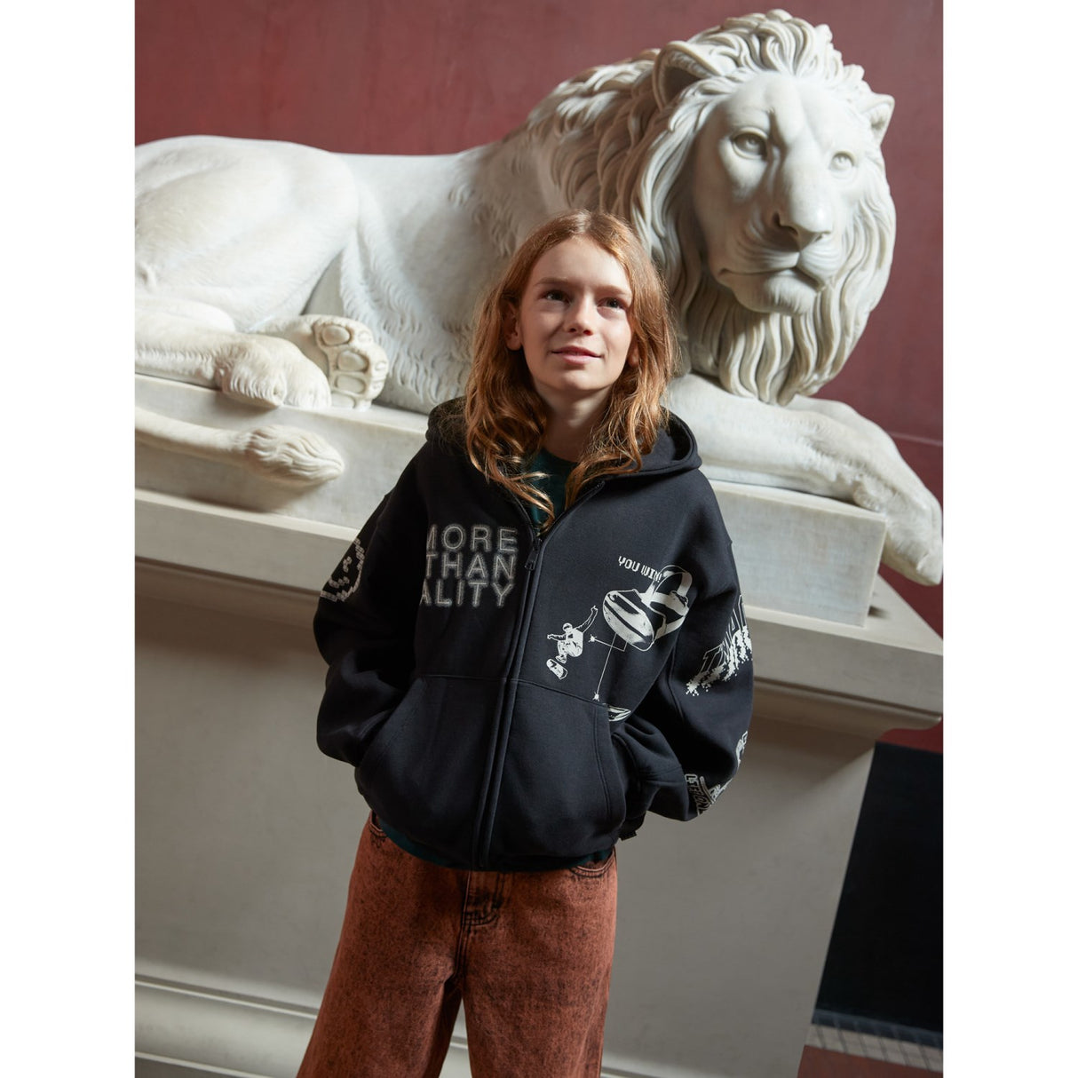 Molo Black Mazz Hættetrøje