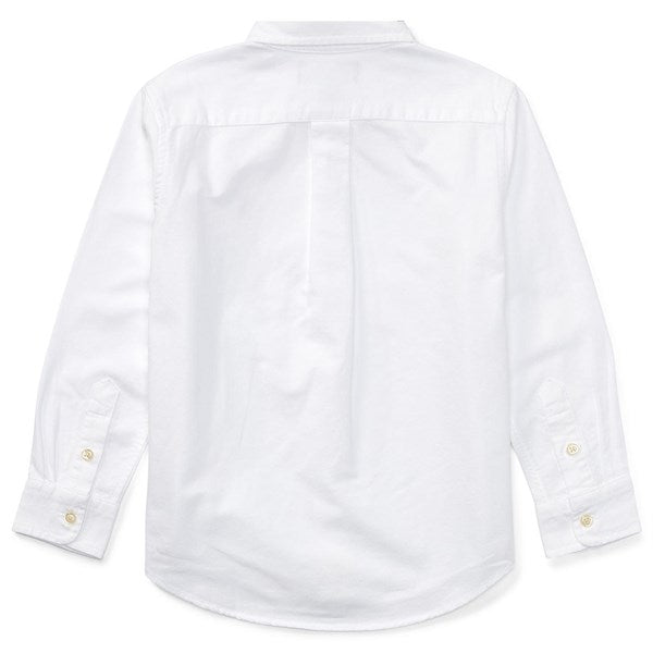 Polo Ralph Lauren Boy Slim Fit Skjorte White