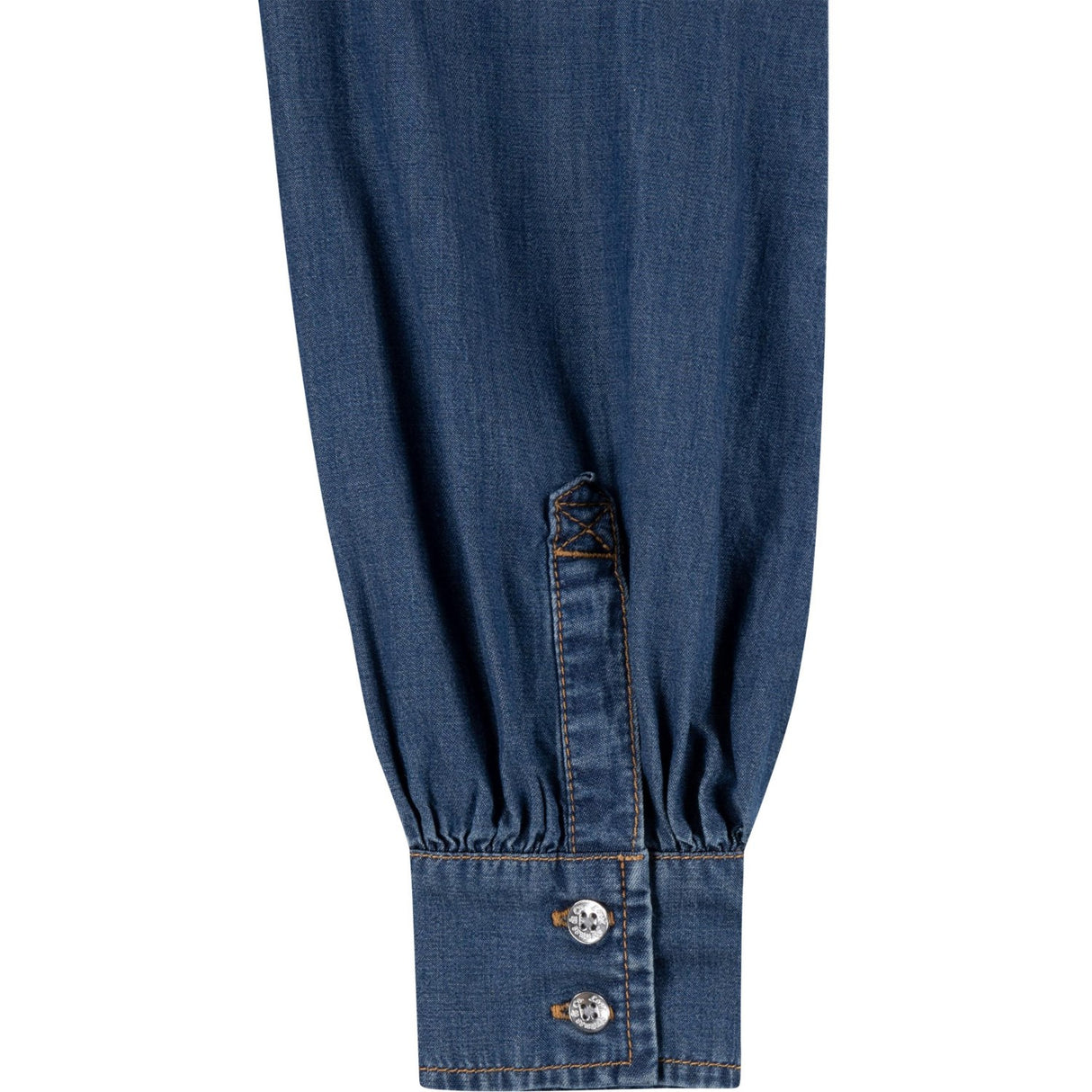 Levi's BLUE Western Peasant Denim Skjorte