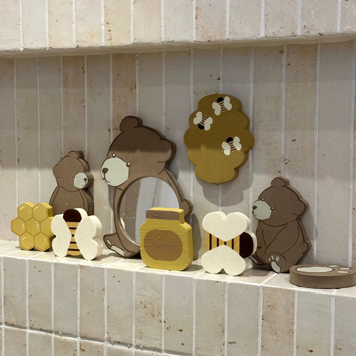 That's Mine Bear Nola Badelegetøj Sæt 9-pak