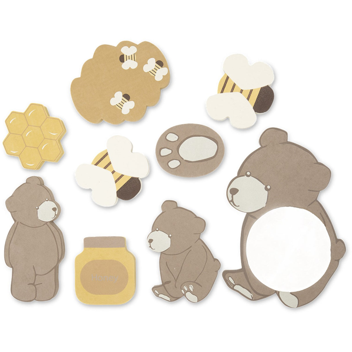 That's Mine Bear Nola Badelegetøj Sæt 9-pak