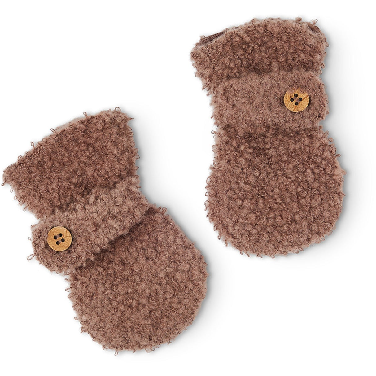 Smallstuff Rose Brown Luffer Bouclé Merino Uld
