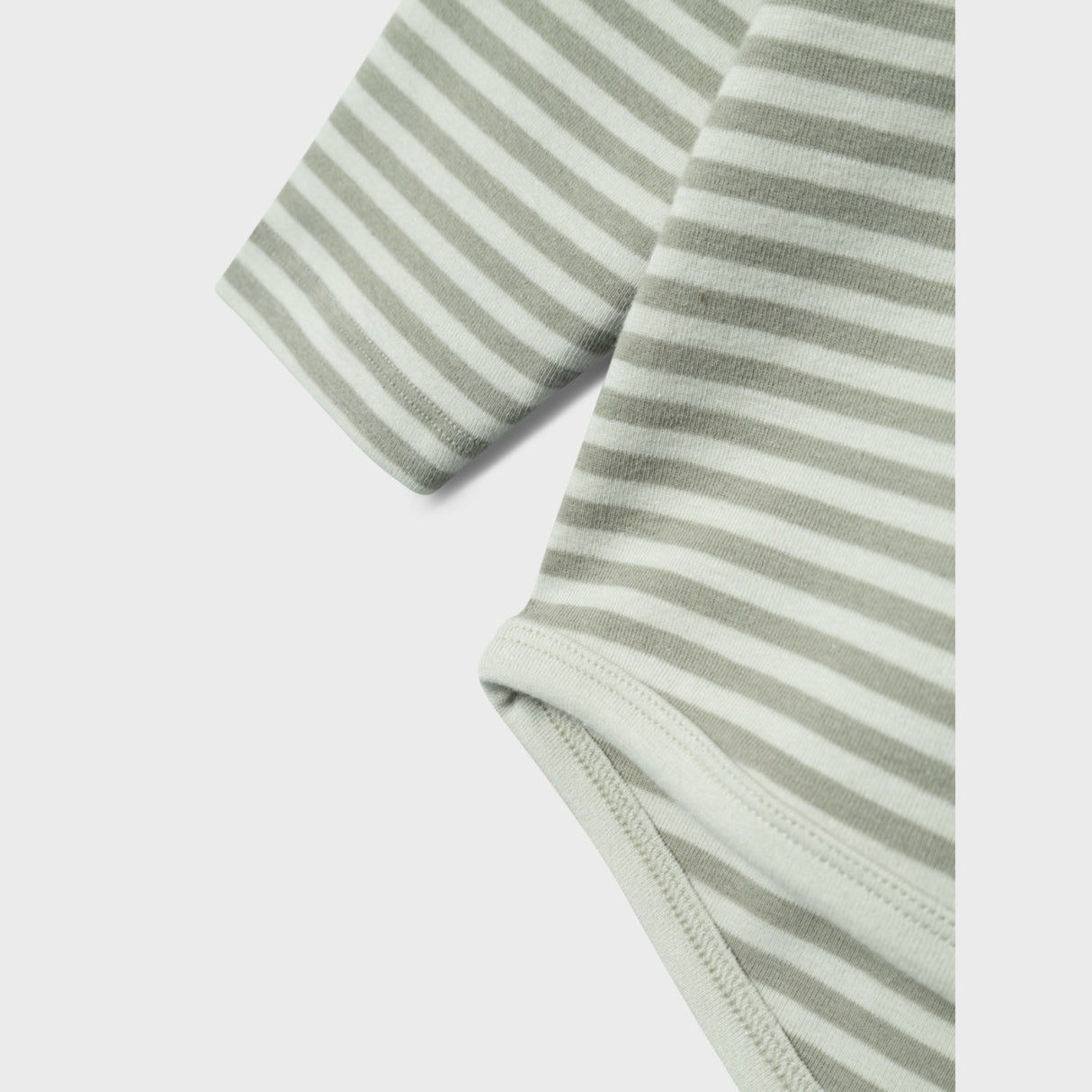 Lil'Atelier Green Tint Geo Alk Bluse