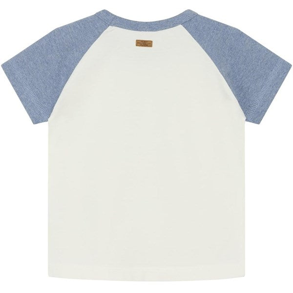 Hust & Claire Mini Blue Fog Melange Ancher T-shirt 3