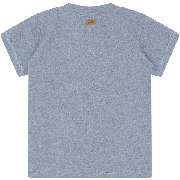 Hust & Claire Mini Blue Fog Melange Arthur T-shirt 3