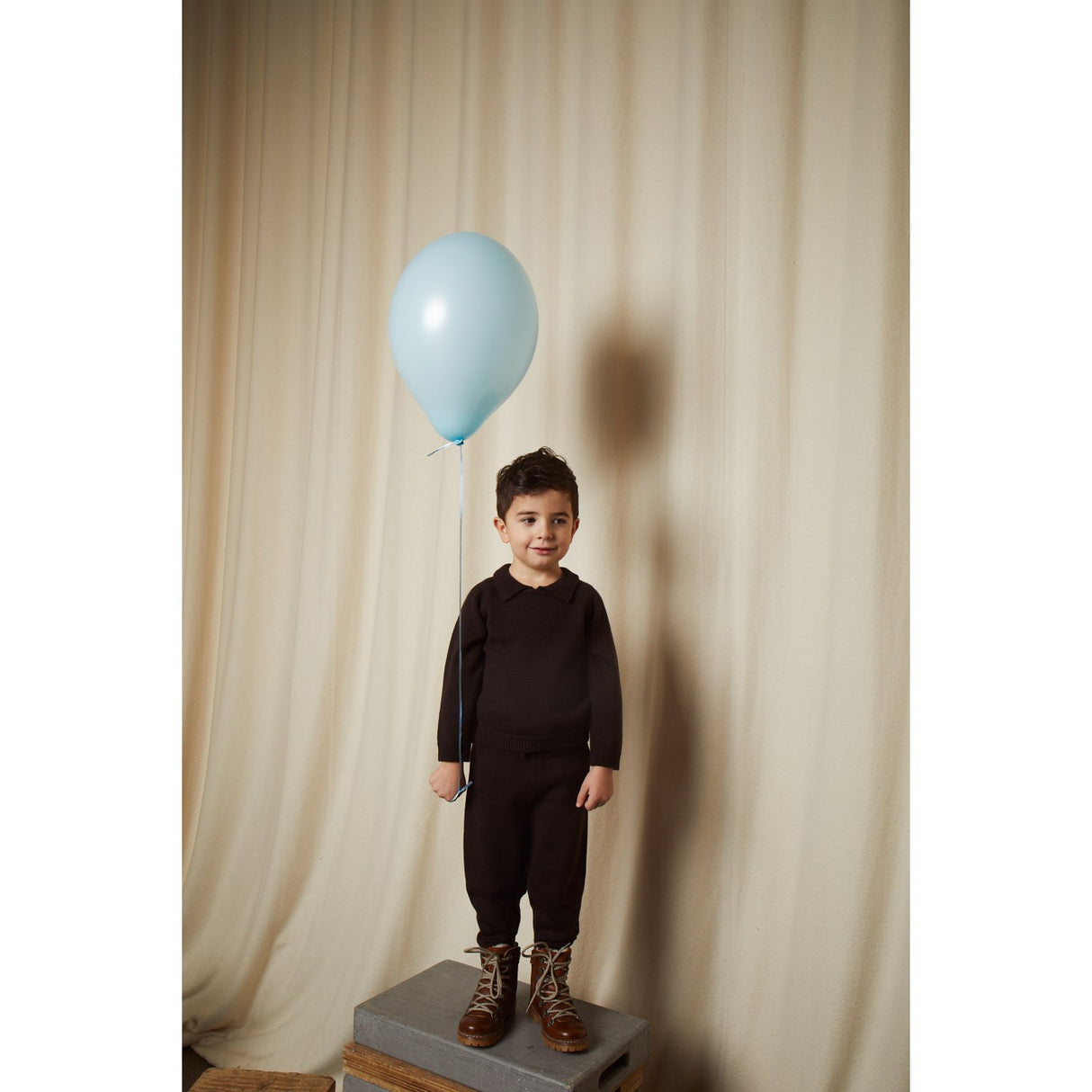 COPENHAGEN COLORS Dk Brun Merino Cozy Bukser