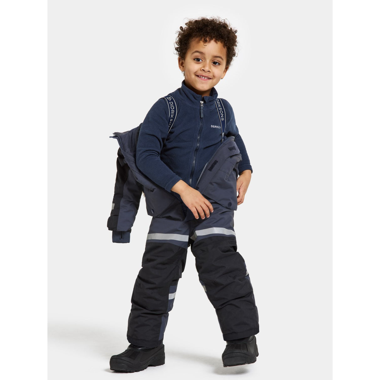 Didriksons Navy Bjärven Kids Flyverdragt 3