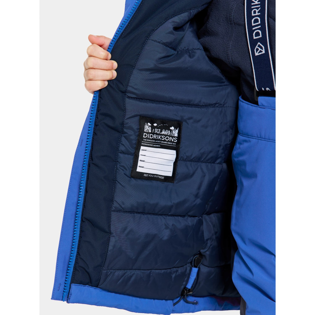 Didriksons Caribbean Blue Skare Kids Sæt