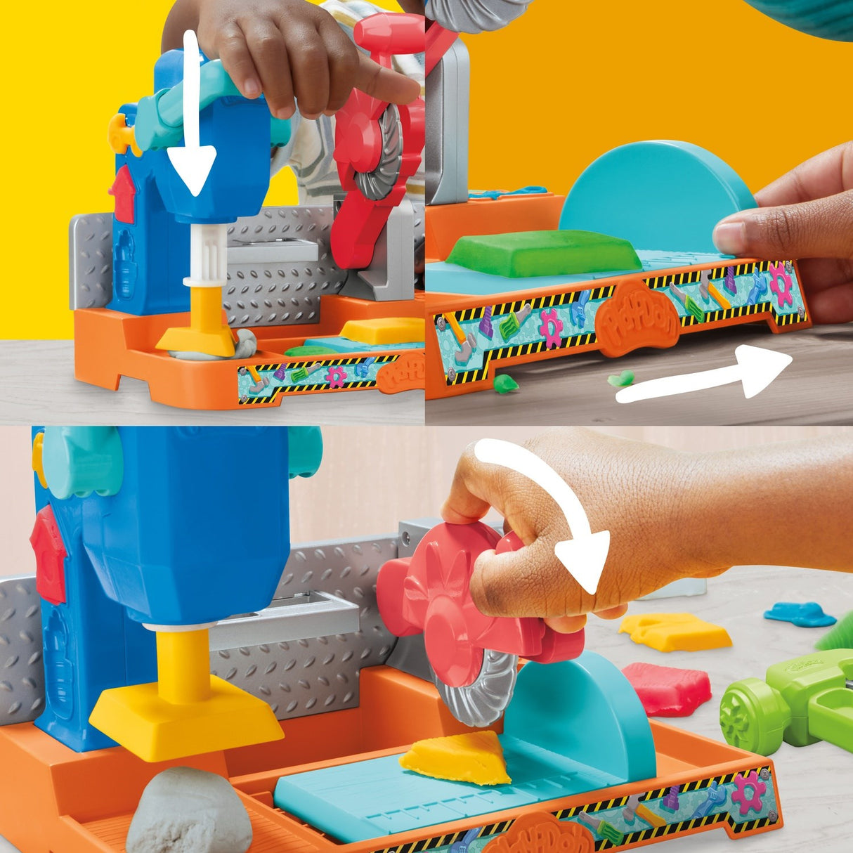 Play-Doh Stempel Og Sav Værkstedsæt
