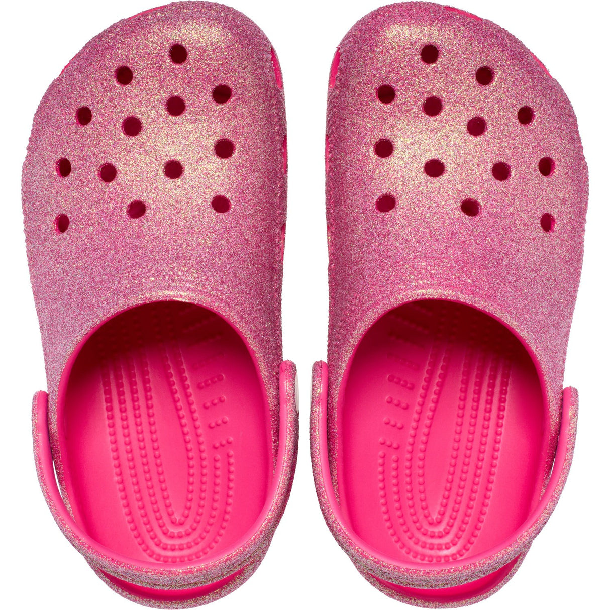 Crocs Dragon Fruit Classic Iridescent Glitter Clog