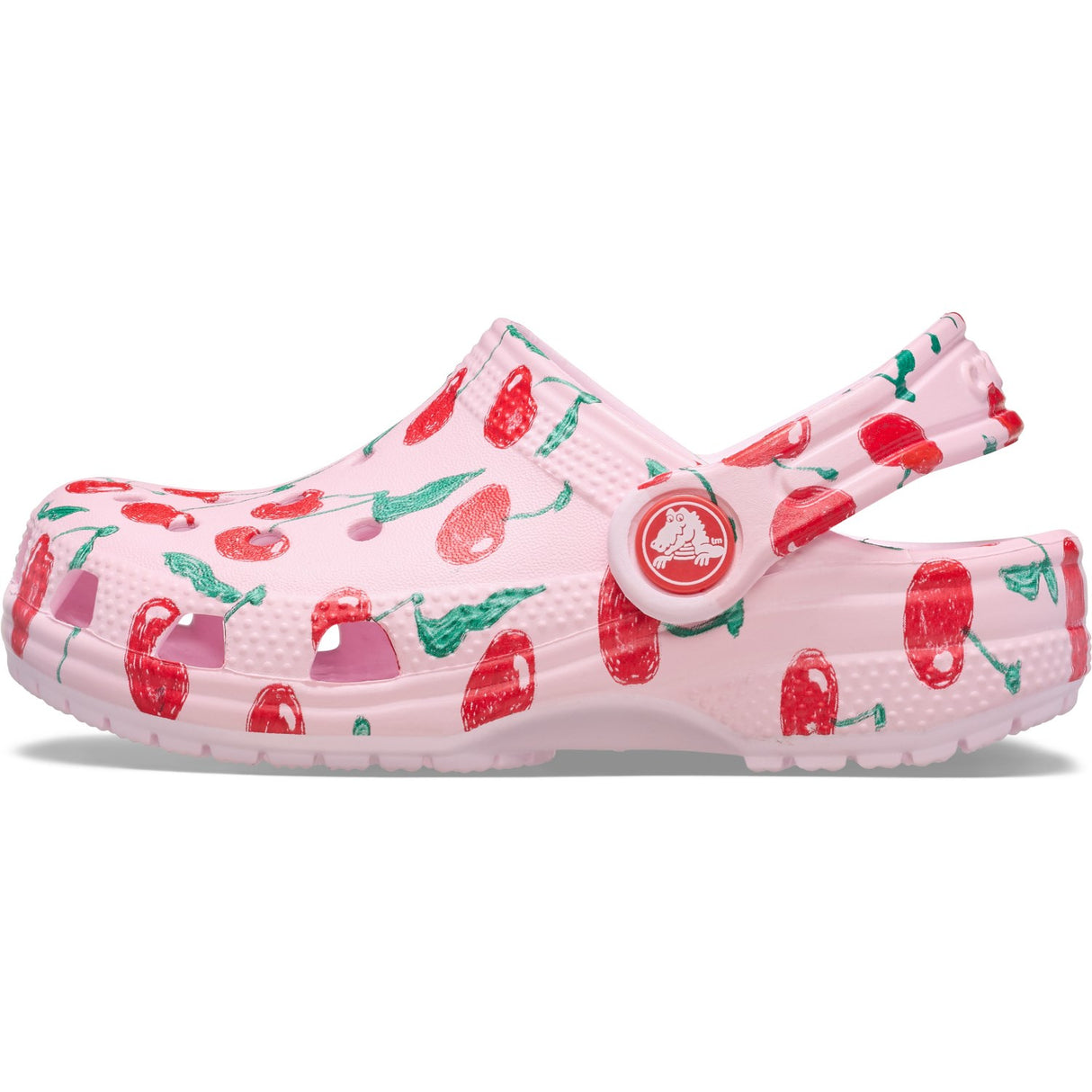 Crocs Pink Milk Classic Fresh Fruits Clog