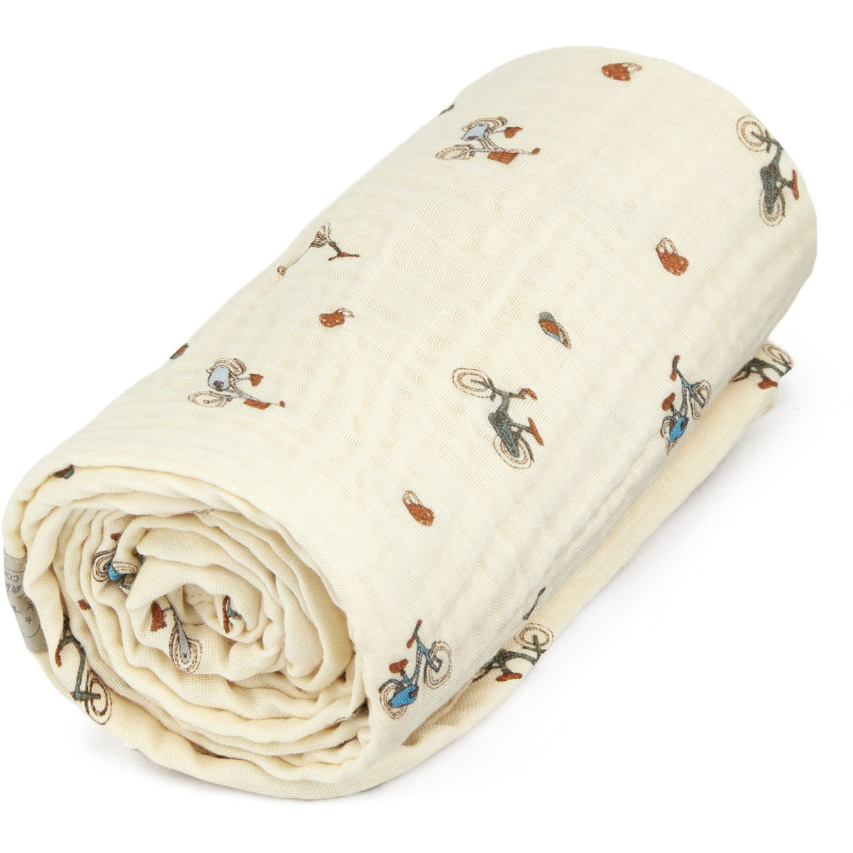 Cam Cam Copenhagen Bicycles Muslin Baby Tæppe