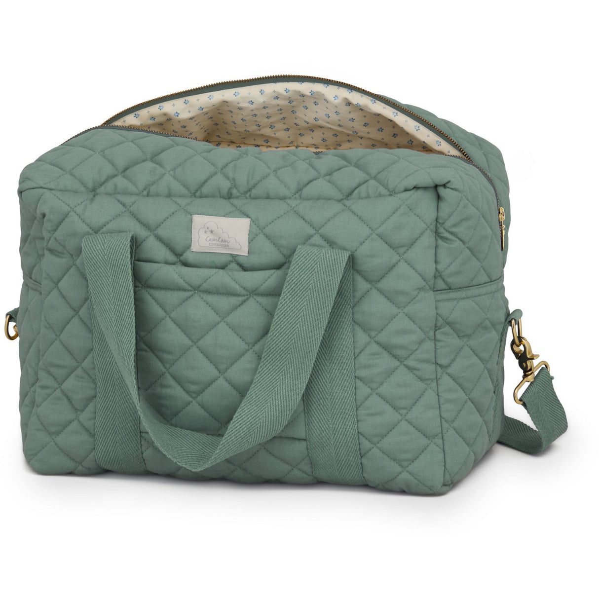 Cam Cam Copenhagen Ivy Green Pusletaske Large