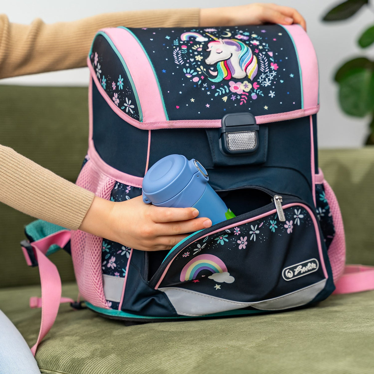 REER Drikkedunk m. sugerør - Blå