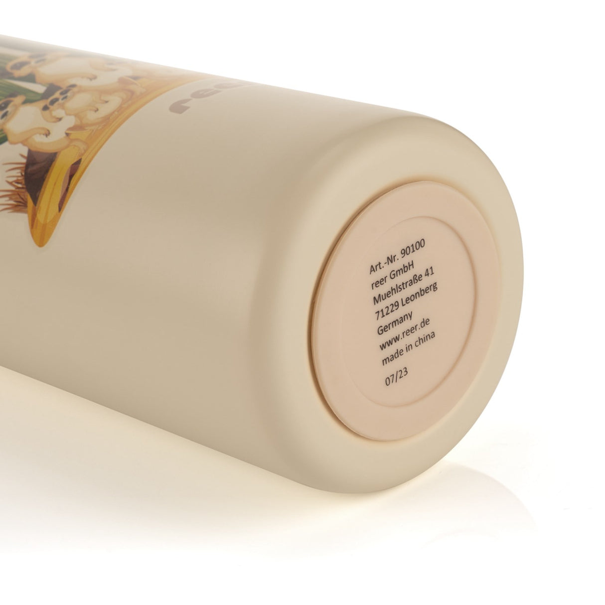 REER Drikkedunk m. sugerør - Creme