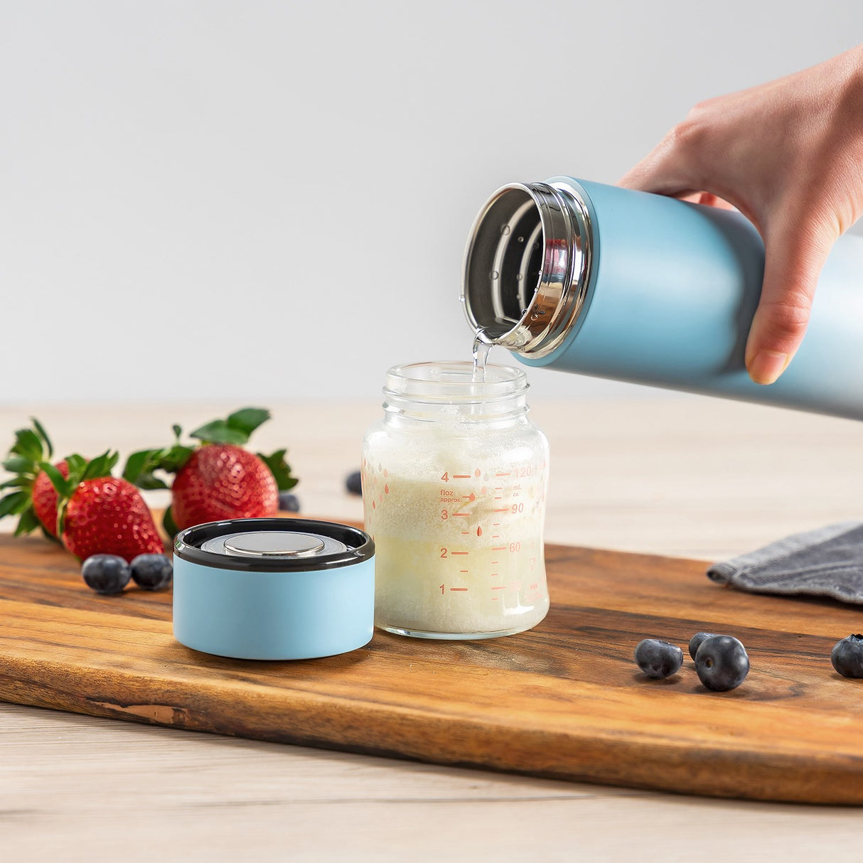 REER ColourDesign - Termoflaske, Blå