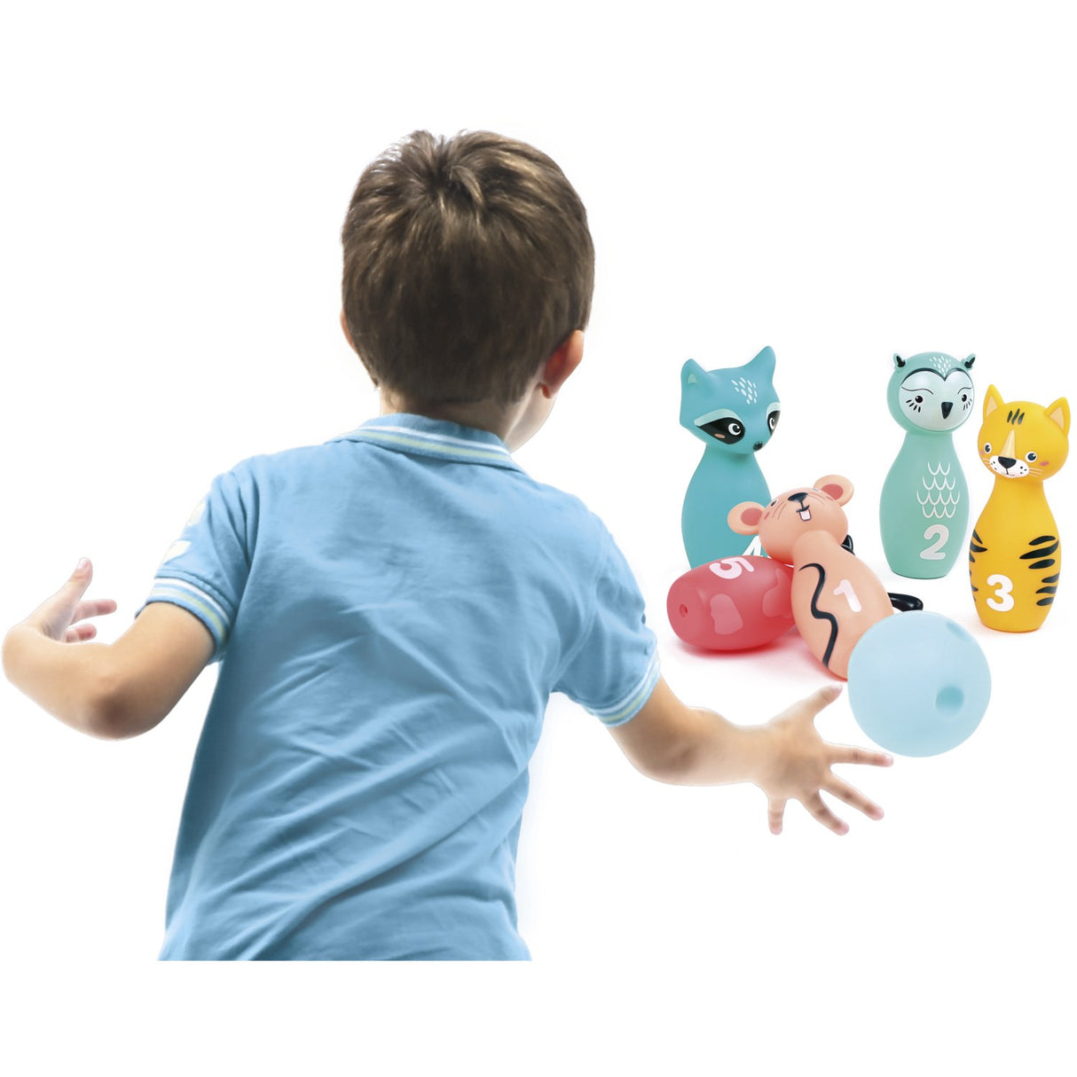 LUDI® Bowlingspil - Dyr