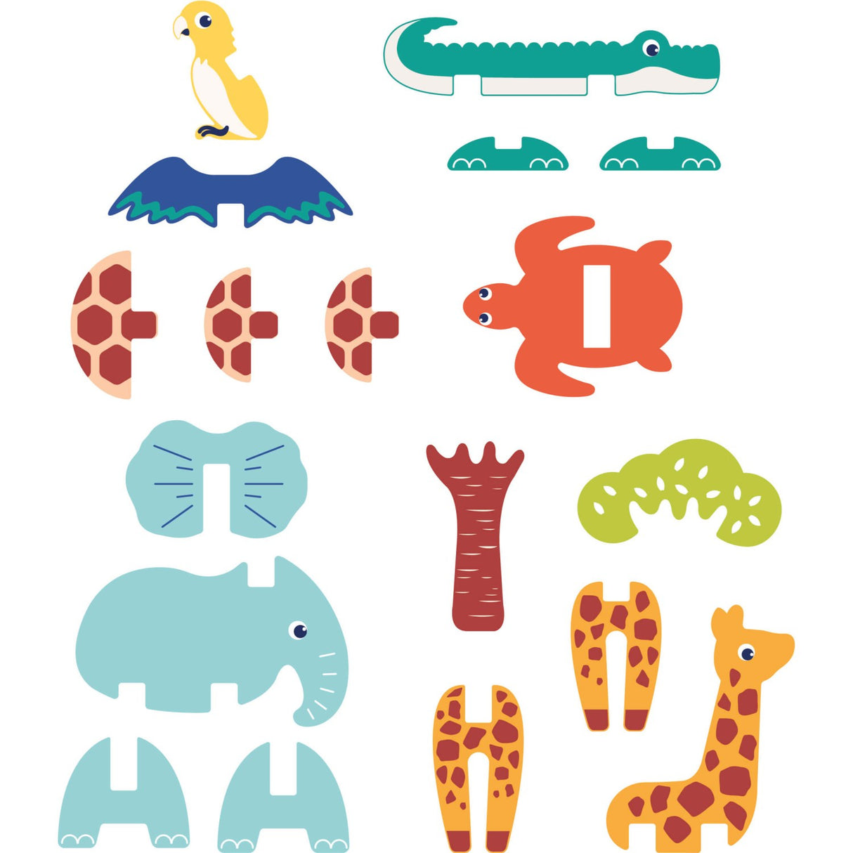 LUDI® 3D Skumpuslespil