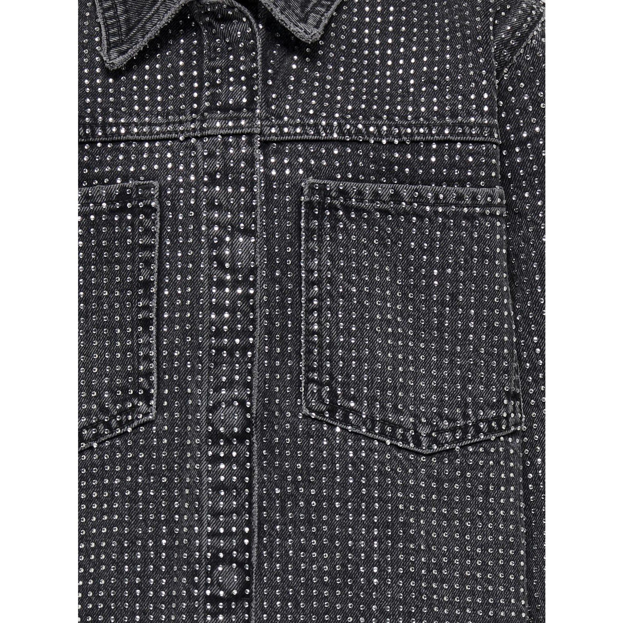 kids ONLY Grey Denim Hudson Deco Denim Jakke Red Cro