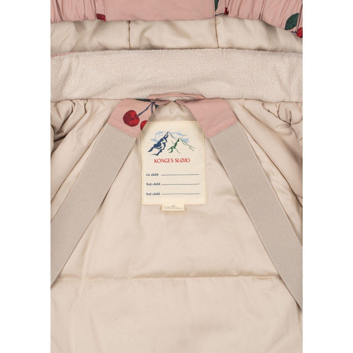 Konges Sløjd Ma Grande Cerise Blush Mismou Frill Jakke