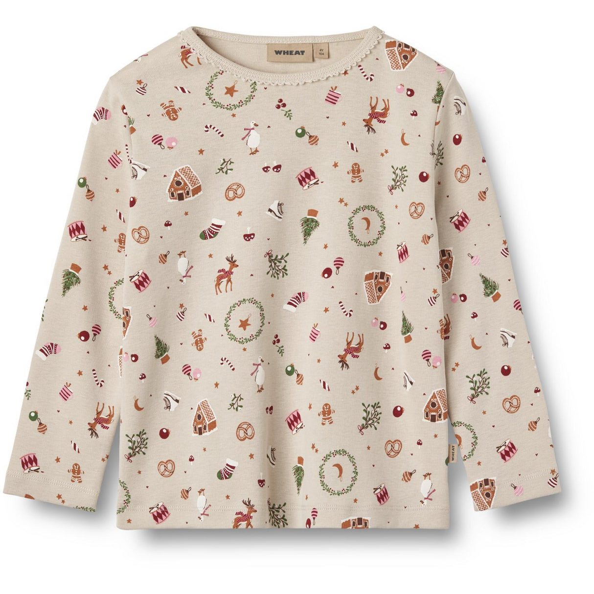 Wheat Offwhite Holiday Natsæt Picoting Mila