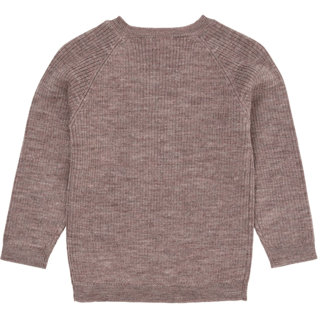 Copenhagen Colors Natural Melange Merino Classic Rib Bluse