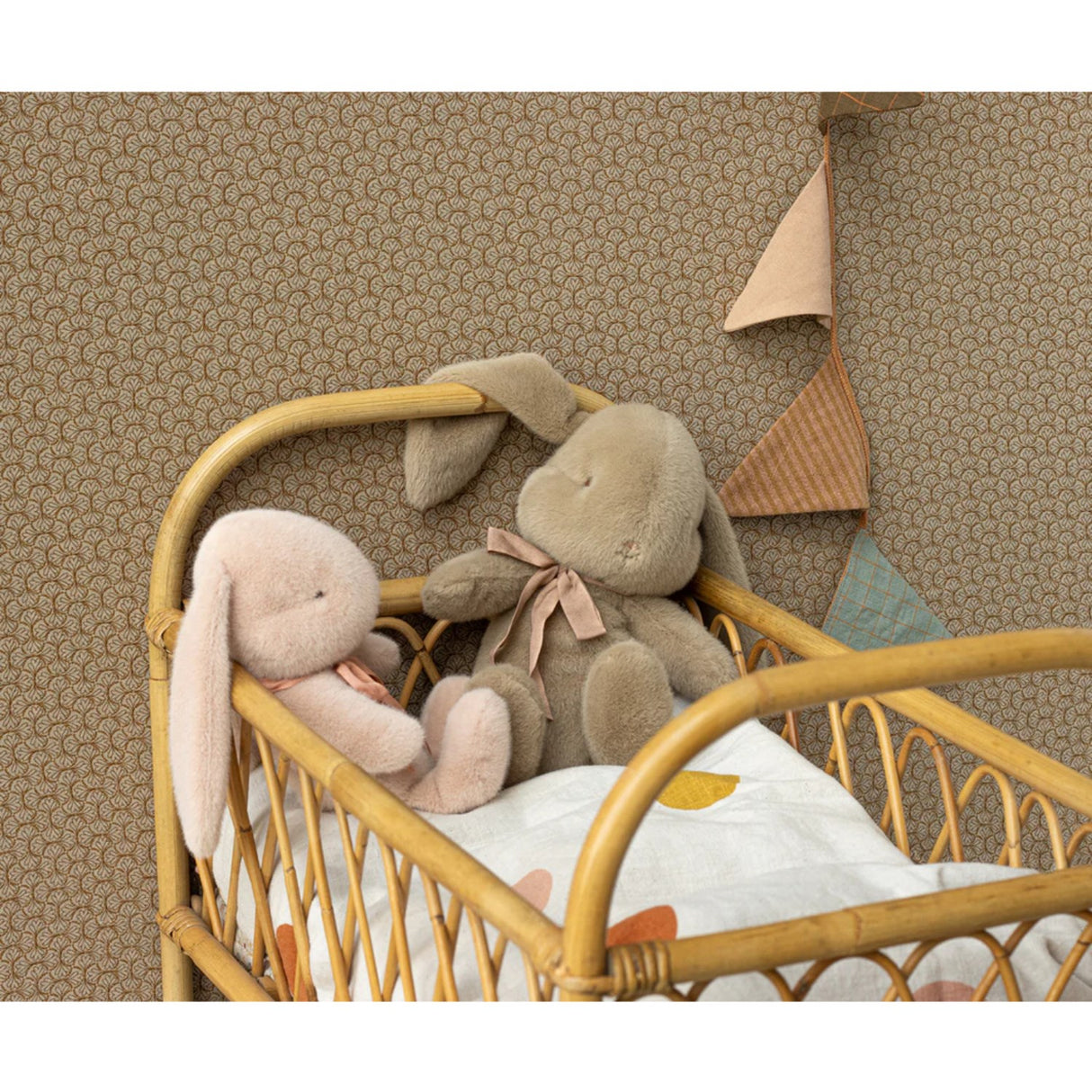 Maileg Påske Bunny plush, Medium - Dusty brown