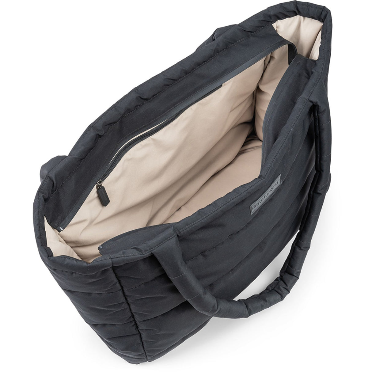 DonebyDeer Sort Quiltet Pusle Tote Bag