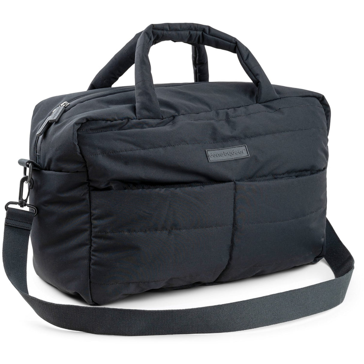 DonebyDeer Sort Quiltet Pusletaske