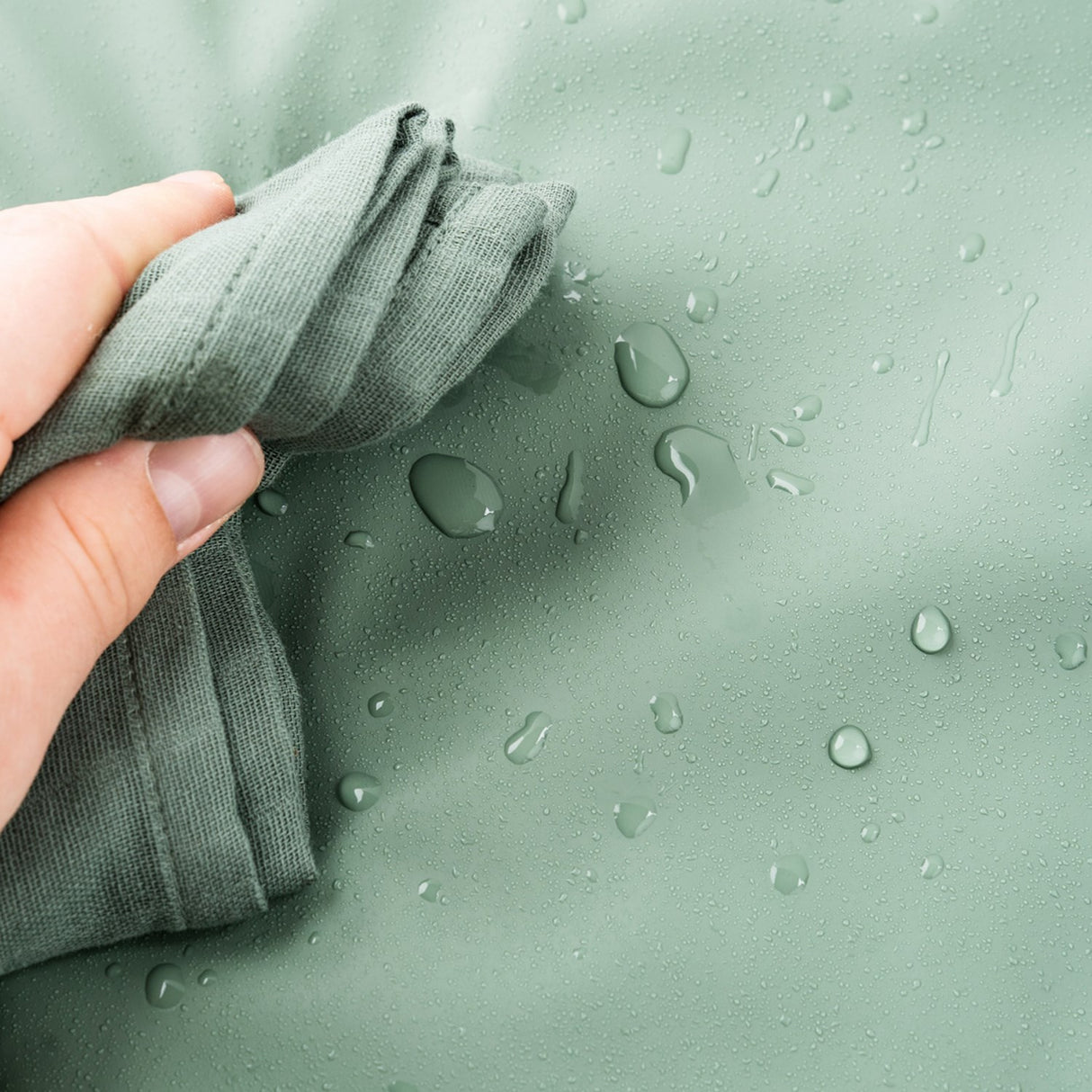 DonebyDeer Grøn Foldbart Pusleunderlag