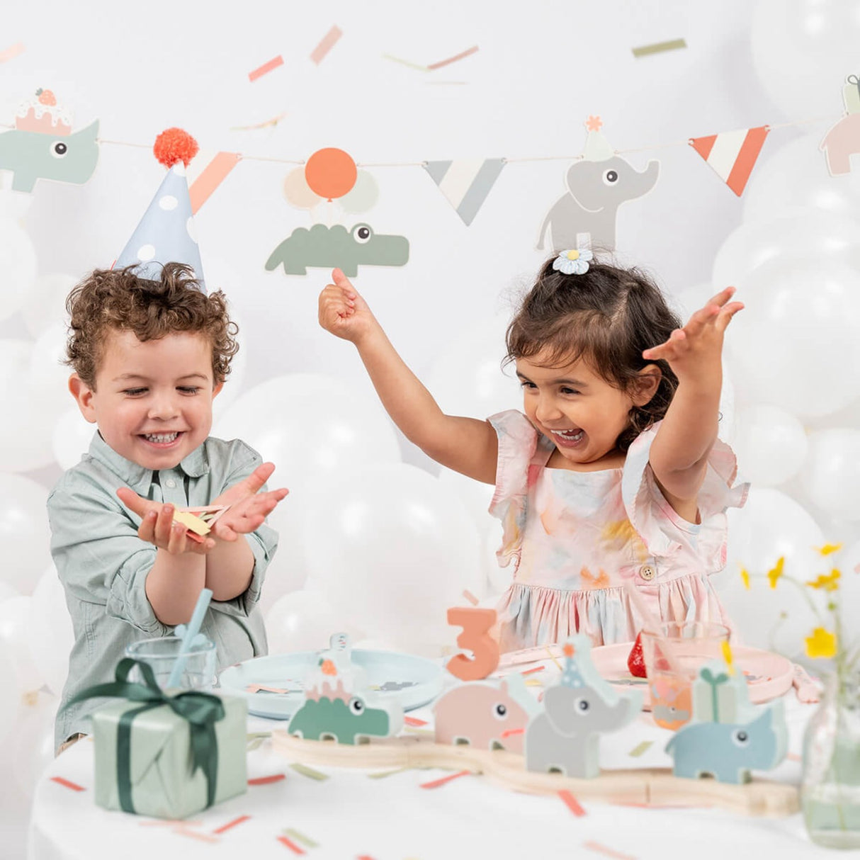 DonebyDeer Blå Foodie Spisessæt Celebration