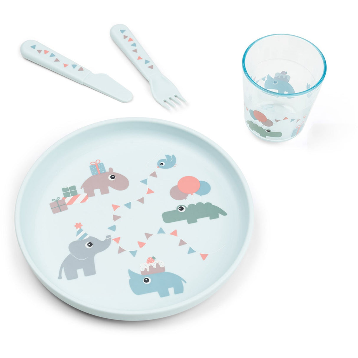 DonebyDeer Blå Foodie Spisessæt Celebration