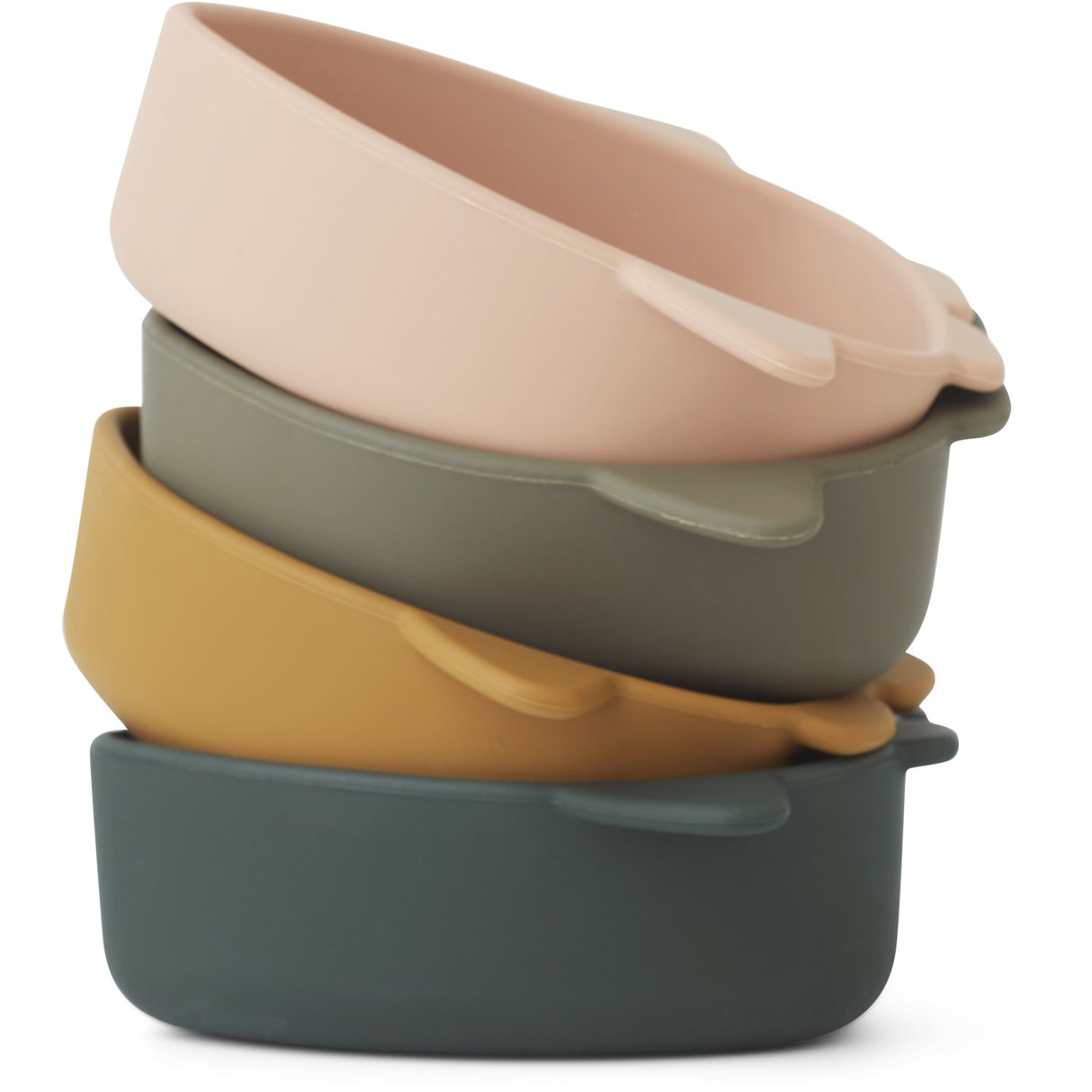 LIEWOOD Space Multi Mix Iggy Silicone Bowls 4-Pak