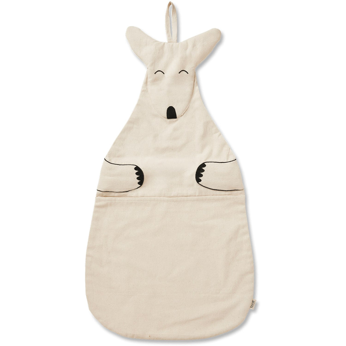 Ferm Living Undyed Kangaroo Væg Opbevaring