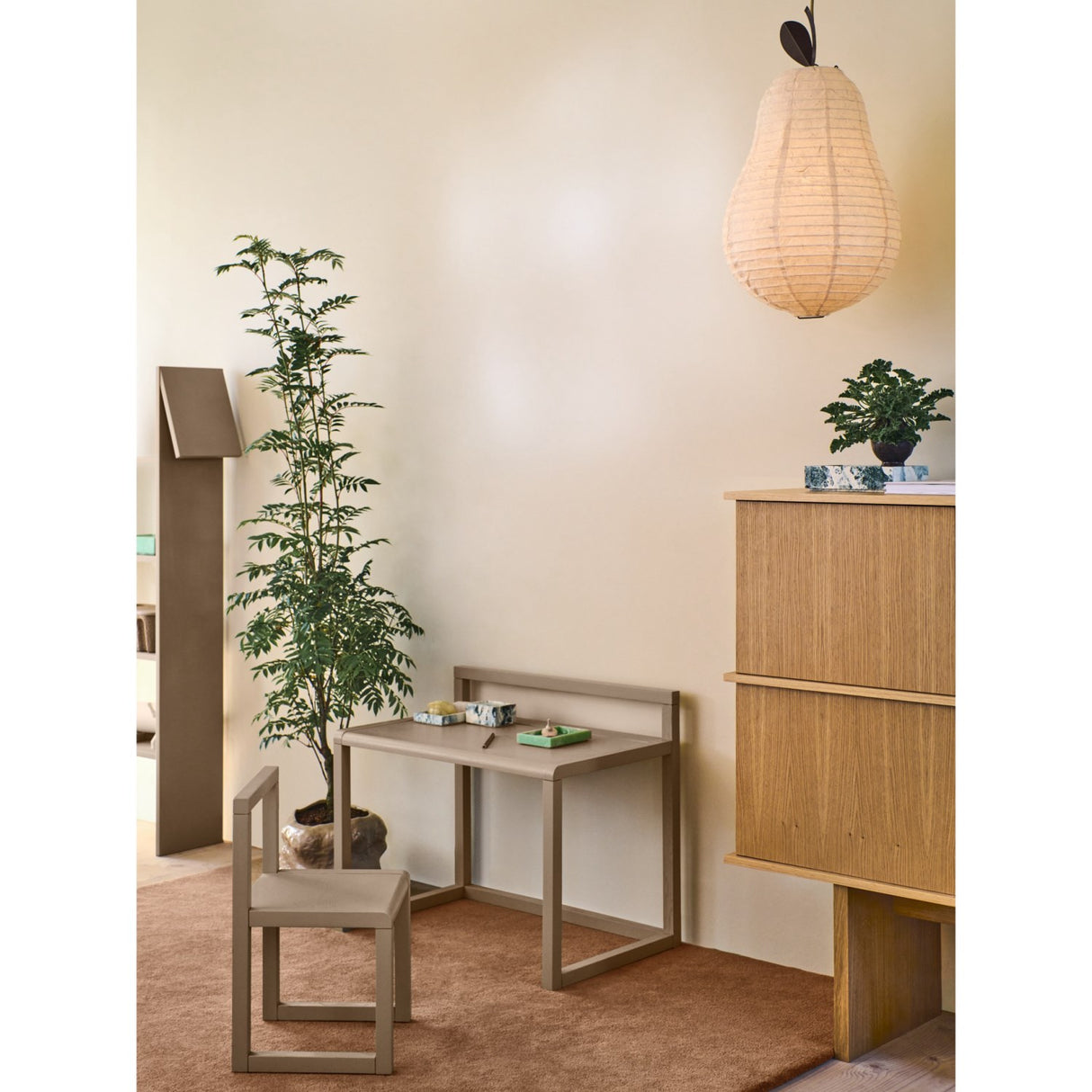Ferm Living Natural Pear Lampeskærm