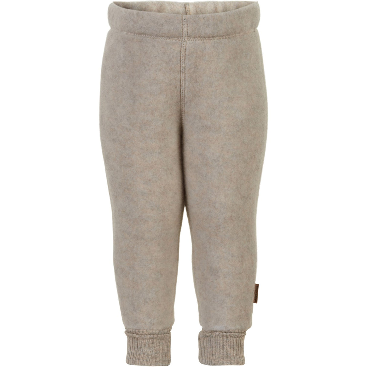 Mikk-Line Melange Offwhite Uld Bukser